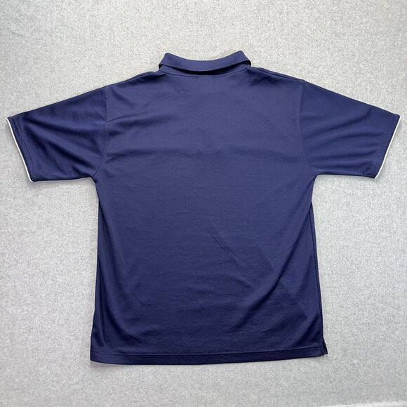 Dallas Cowboys Authentic Apparel Polo Shirt Mens Medium M Blue Star NFL Football - Picture 5 of 7